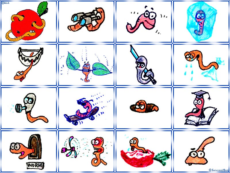 Worms # 65...80
---------
 (  ,      )