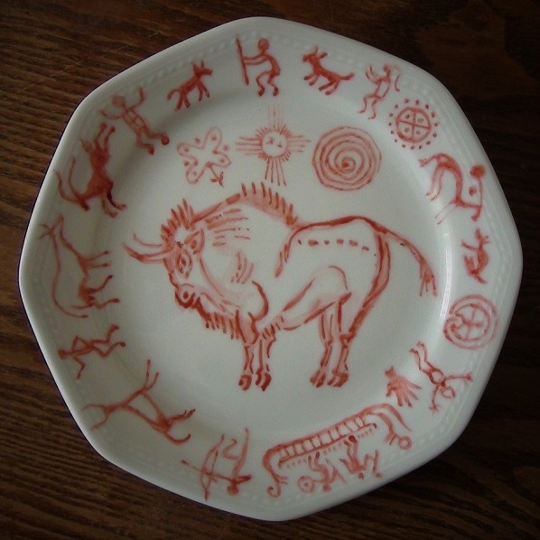 petroglyph porcelain project / rock art
---------
 (  ,      )