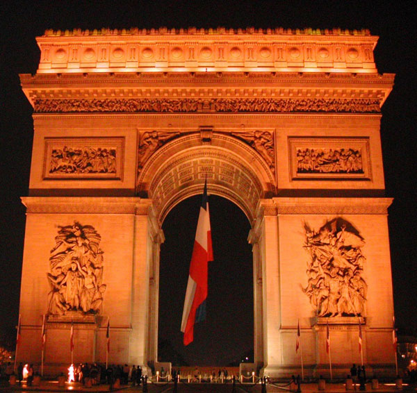 L'Arc De Triomphe
---------
 (  ,      )