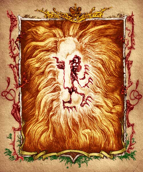 герб с двумя львами