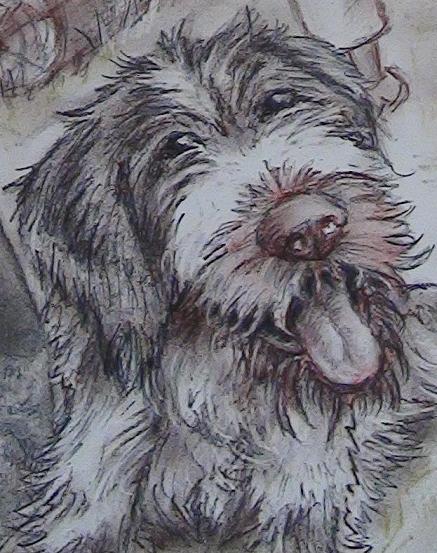 Doggie 2 (pop surrealism, fragment)
---------
 (  ,      )