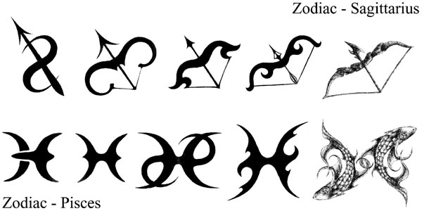 Zodiac: Sagittarius & Pisces
---------
 (  ,      )