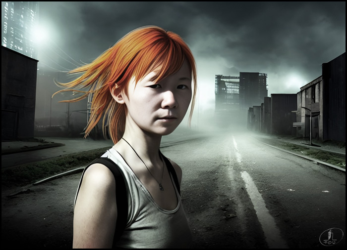Alice in Wasteland #4. ...and her sister in arms
---------
 (  ,      )