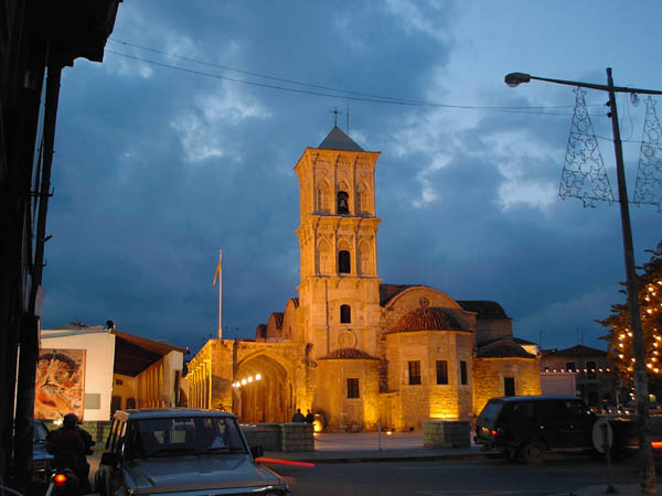 Cyprus. Night. Church
---------
 (  ,      )