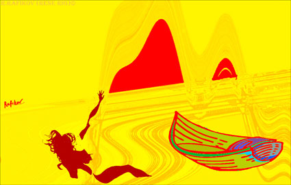 Желтое море.  Yellow sea.
---------
 (кликните по изображению, чтобы открыть его в полный экран)