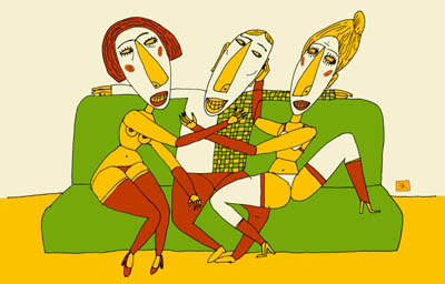 Cats
---------
 (  ,      )