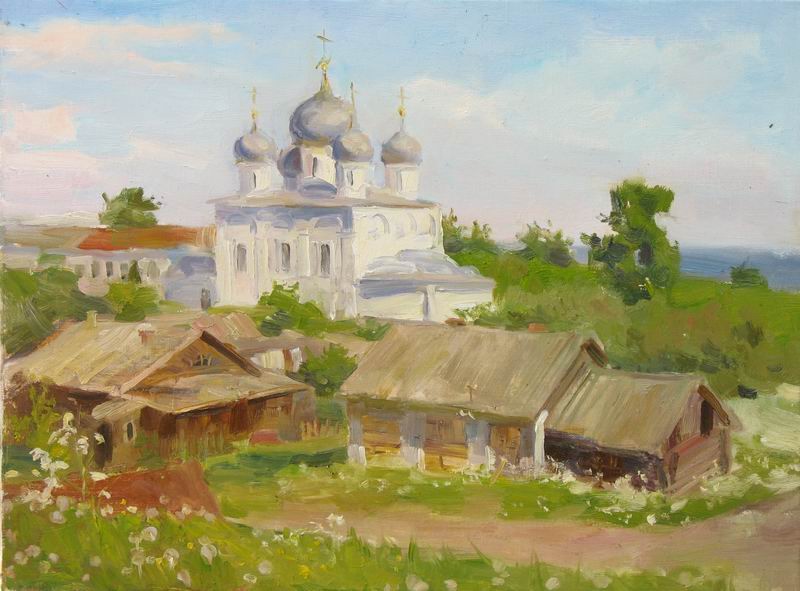 Утро в Белозерске
---------
 (кликните по изображению, чтобы открыть его в полный экран)