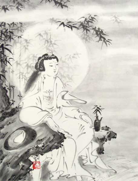 White Kuan-Yin
---------
 (  ,      )