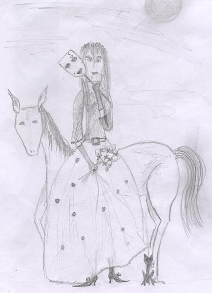 horse rider
---------
 (  ,      )