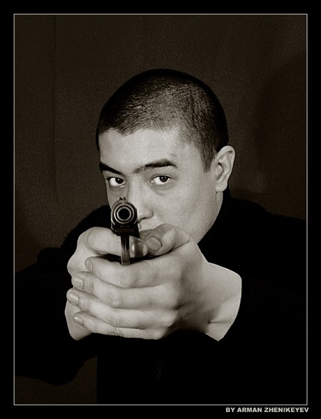 Shooting
---------
 (  ,      )