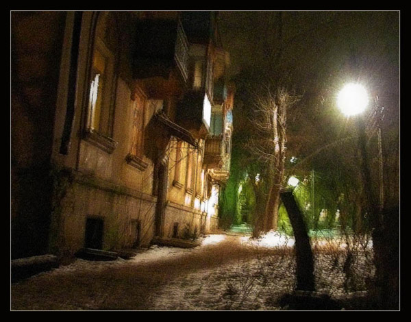 Поздно вечером домой возвращался я бухой.
---------
 (кликните по изображению, чтобы открыть его в полный экран)