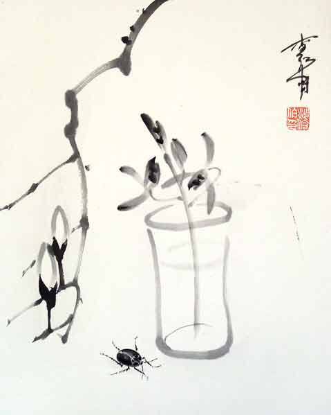 Everyone wants to paint like Qi Baishi
---------
 (кликните по изображению, чтобы открыть его в полный экран)