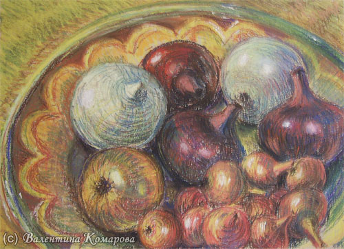 ������� ���������/Onion Still-life
---------
 (�������� �� �����������, ����� ������� ��� � ������ �����)