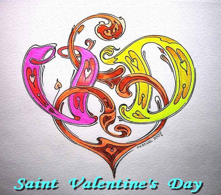 Saint VALENTINE's Day
---------
 (  ,      )