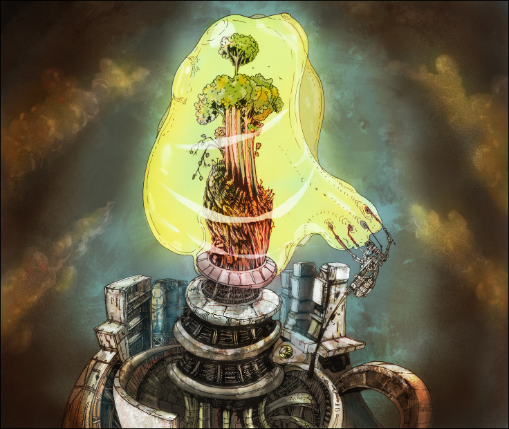 bubble of life
---------
 (  ,      )