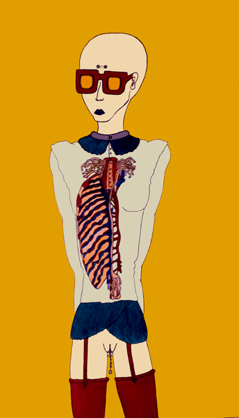 Anatomy
---------
 (  ,      )