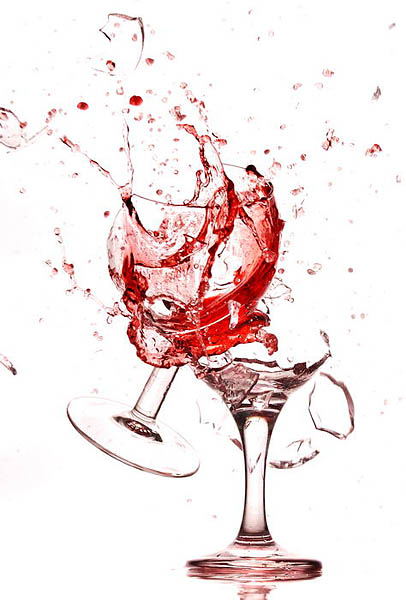 crash of glass 2 -red wine
---------
 (  ,      )