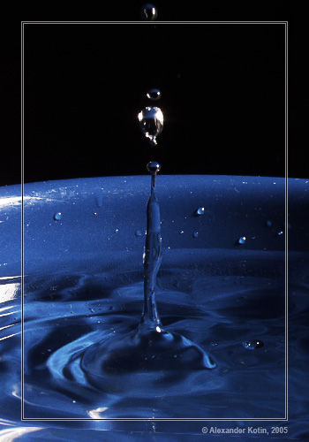 Water drops
---------
 (  ,      )