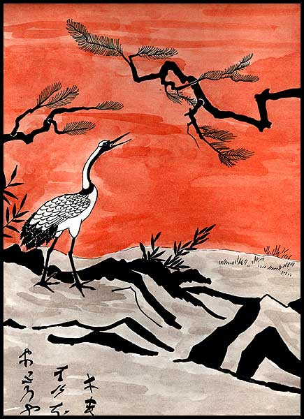 stork under the sunset
---------
 (�������� �� �����������, ����� ������� ��� � ������ �����)