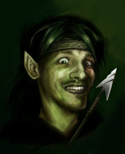 Elven Archer
---------
 (  ,      )