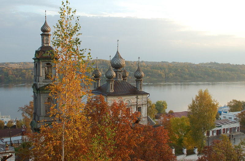 Осенний Плес золотой Плес