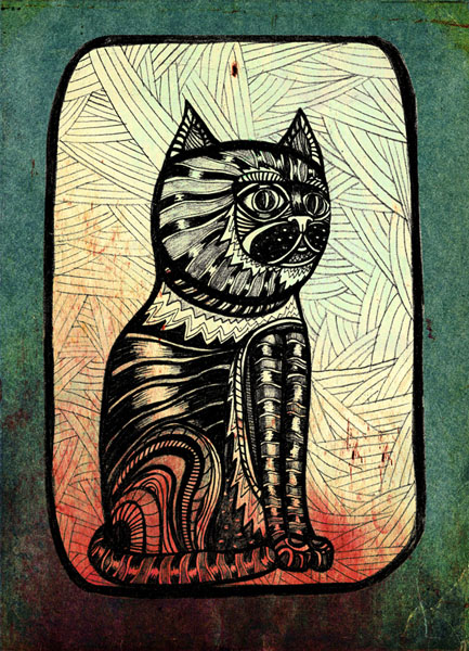 Cat
---------
 (  ,      )