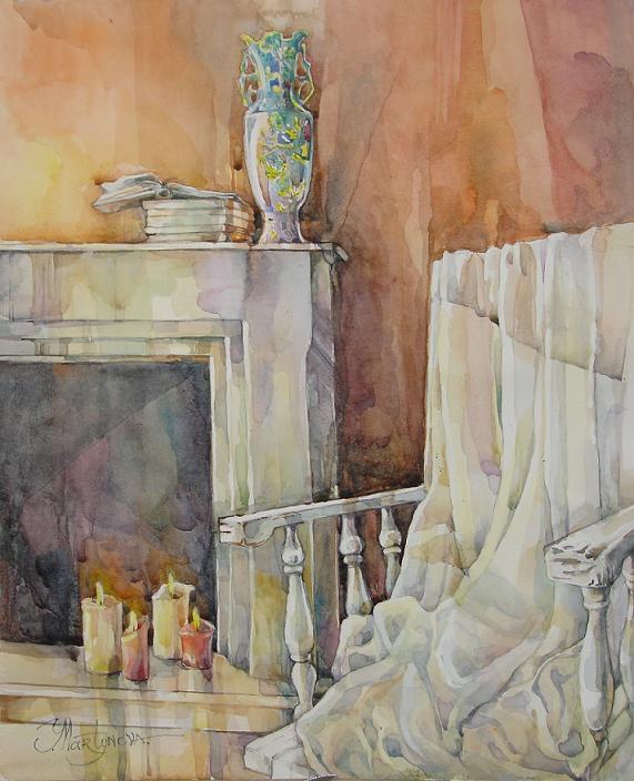 Fireplace
---------
 (  ,      )