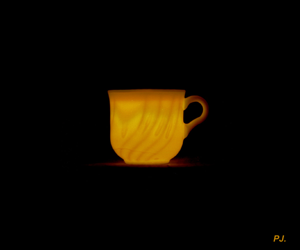 A Cup.
---------
 (  ,      )