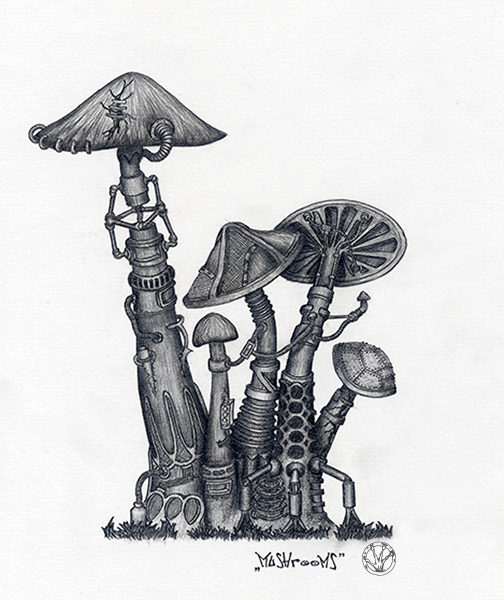 The Mushrooms
---------
 (  ,      )