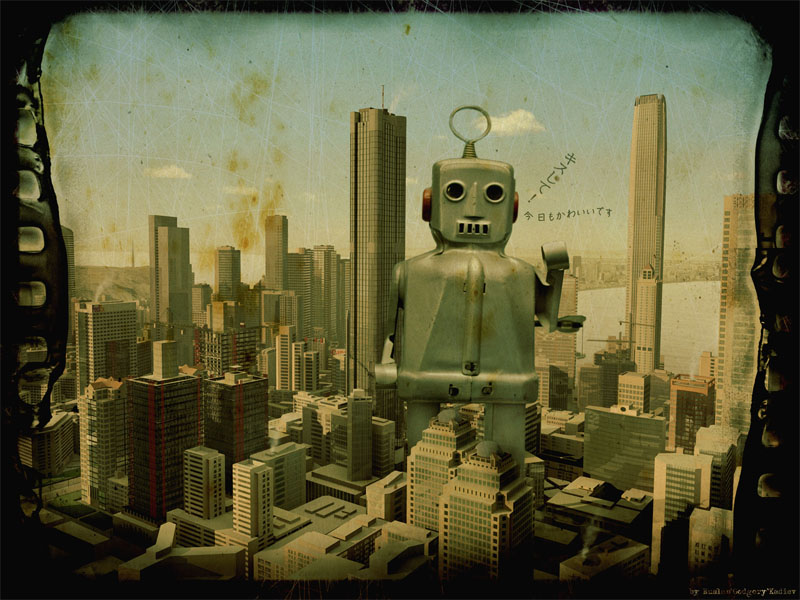 RobotZilla
---------
 (  ,      )