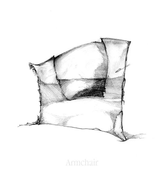 Armchair
---------
 (  ,      )