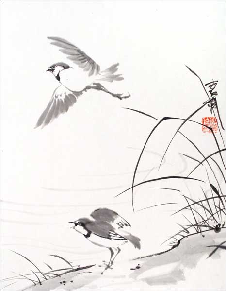 Birds in the Wind
---------
 (  ,      )