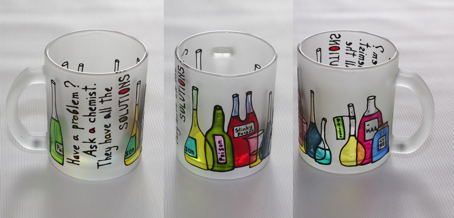 Chemist's mug
---------
 (  ,      )