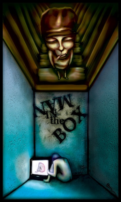 man in the box
---------
 (  ,      )