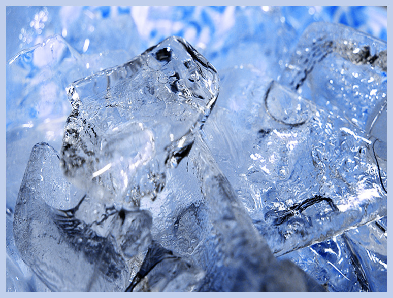 BLUE ICE
---------
 (  ,      )