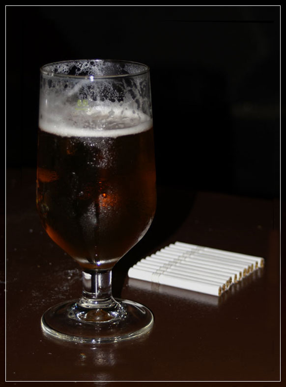 Beatles, beer and cigarette
---------
 (  ,      )