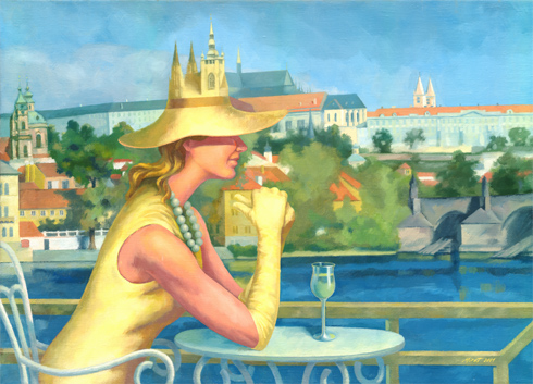 Dame in yellow 2001/50х70/ частная коллекция-Канада
---------
 (кликните по изображению, чтобы открыть его в полный экран)
