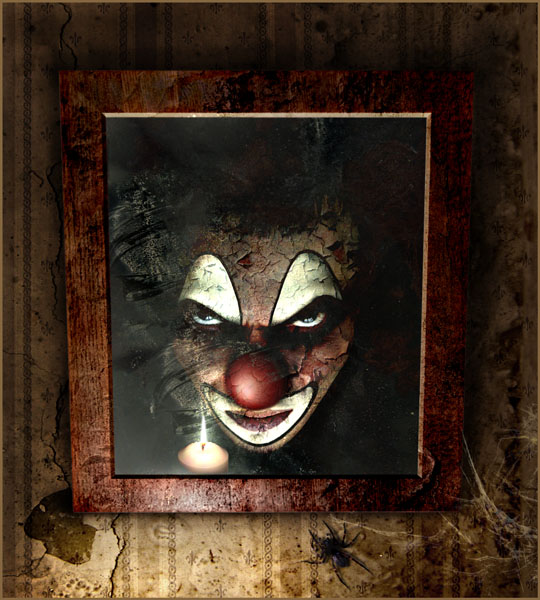 The dark clown ...
---------
 (  ,      )